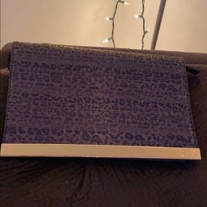 Aldo Purple Cheetah Print Bag